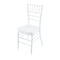 Atlas Commercial Products Wood Chiavari Chair, White WCC4WH - alternate 3